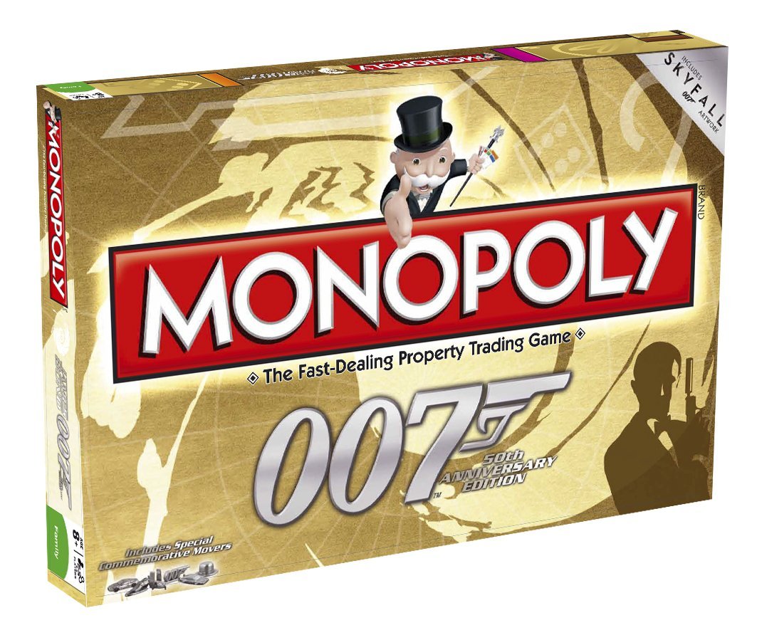 Boite du Monopoly James Bond 007 - 50e anniversaire