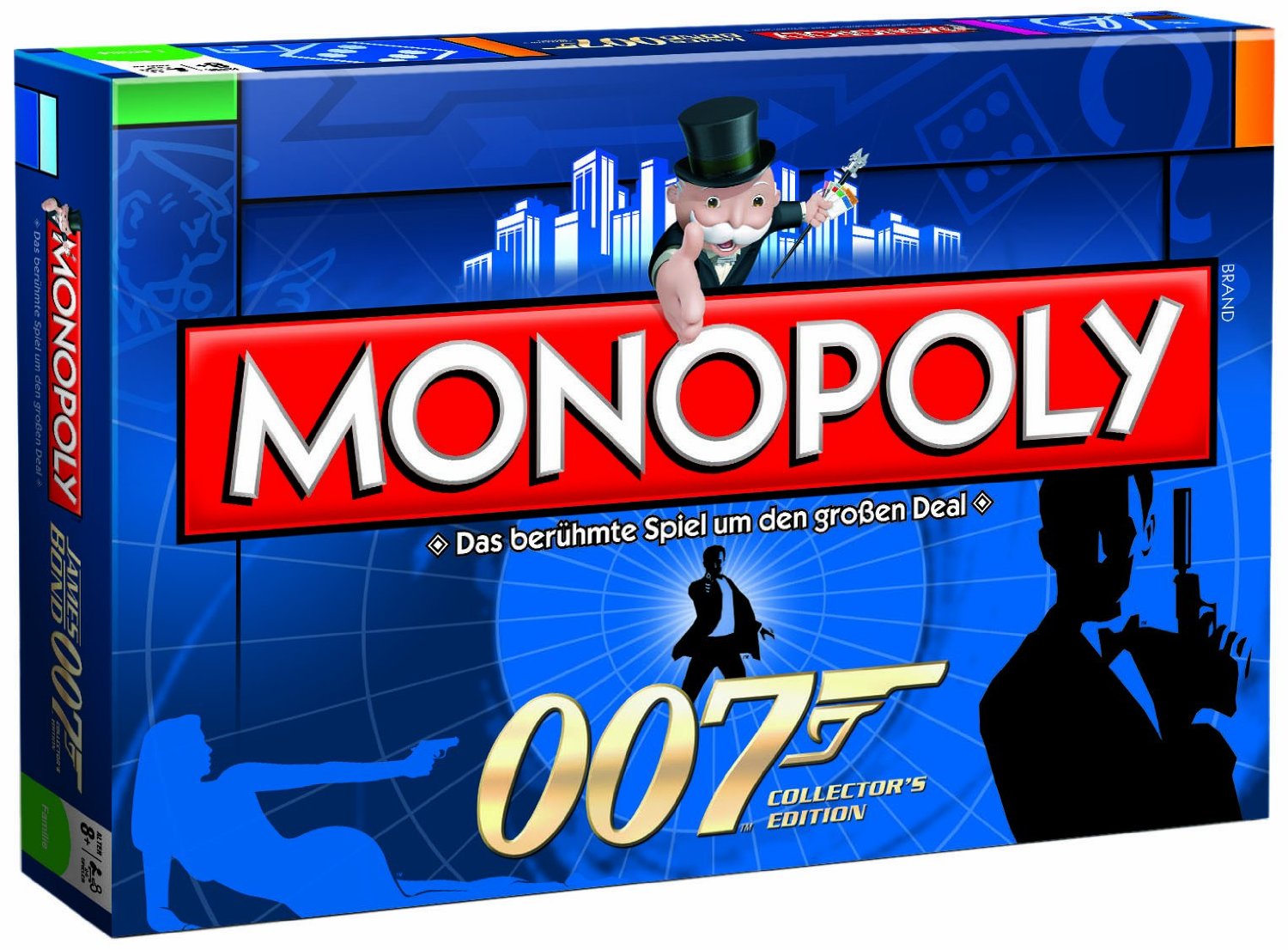 Boîte de la version allemande du Monopoly James Bond 007 - 50e anniversaire