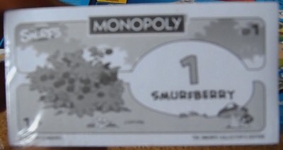 Billets du Monopoly The Smurfs - Les Schtroumpfs