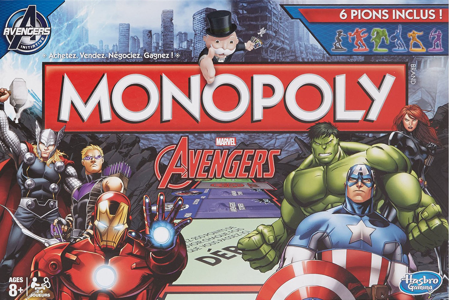 Boite du Monopoly Avengers