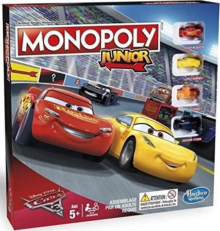 Boite du Monopoly Cars 3