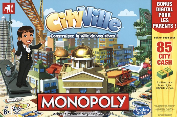Boite du Monopoly Cityville