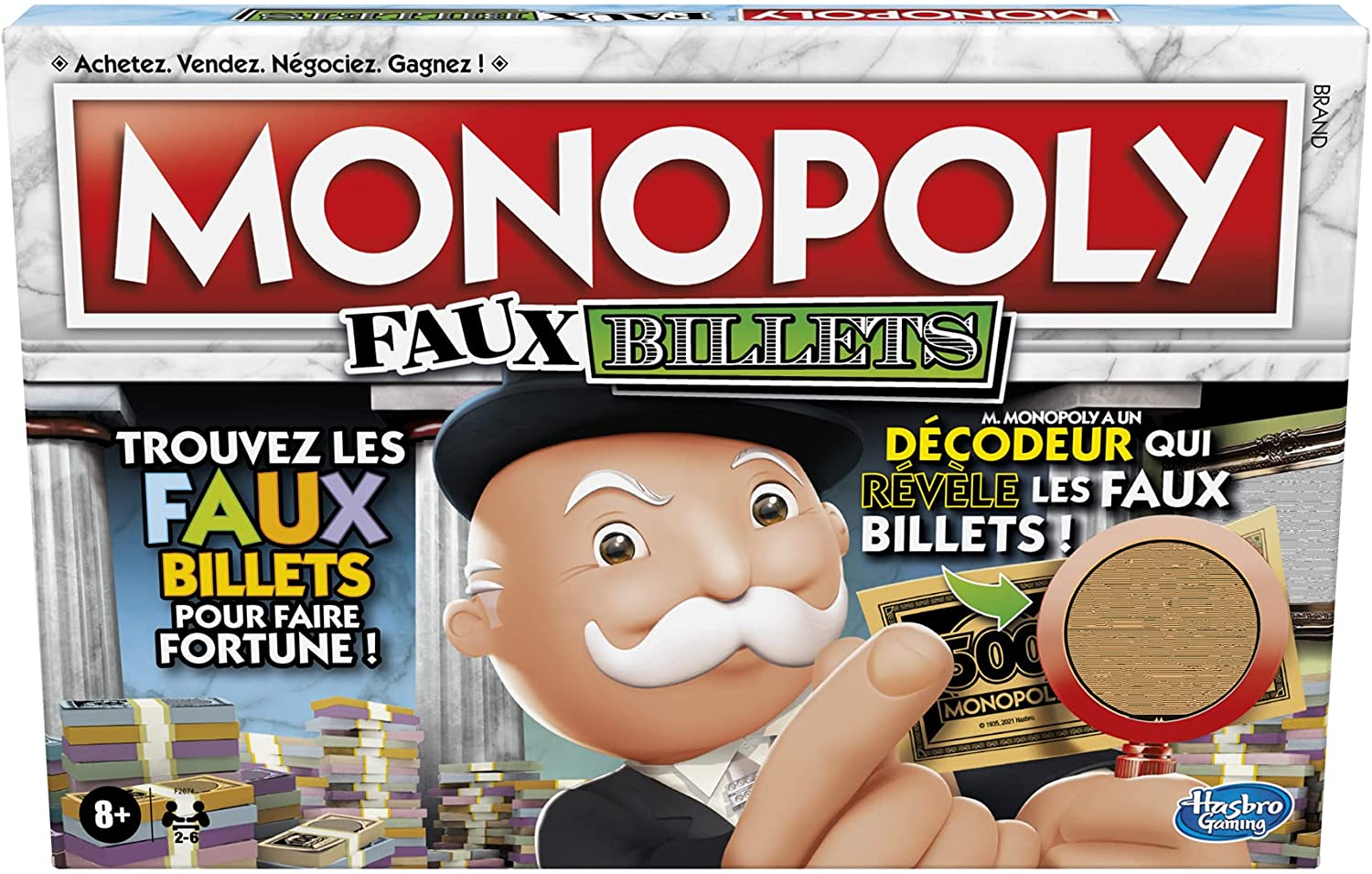 Boite du Monopoly Faux billets
