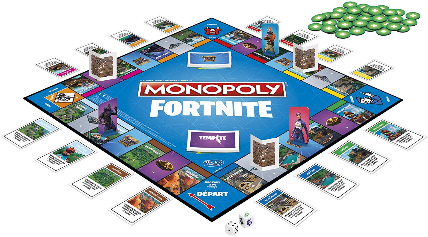 Jeu de société Monopoly Fortnite 