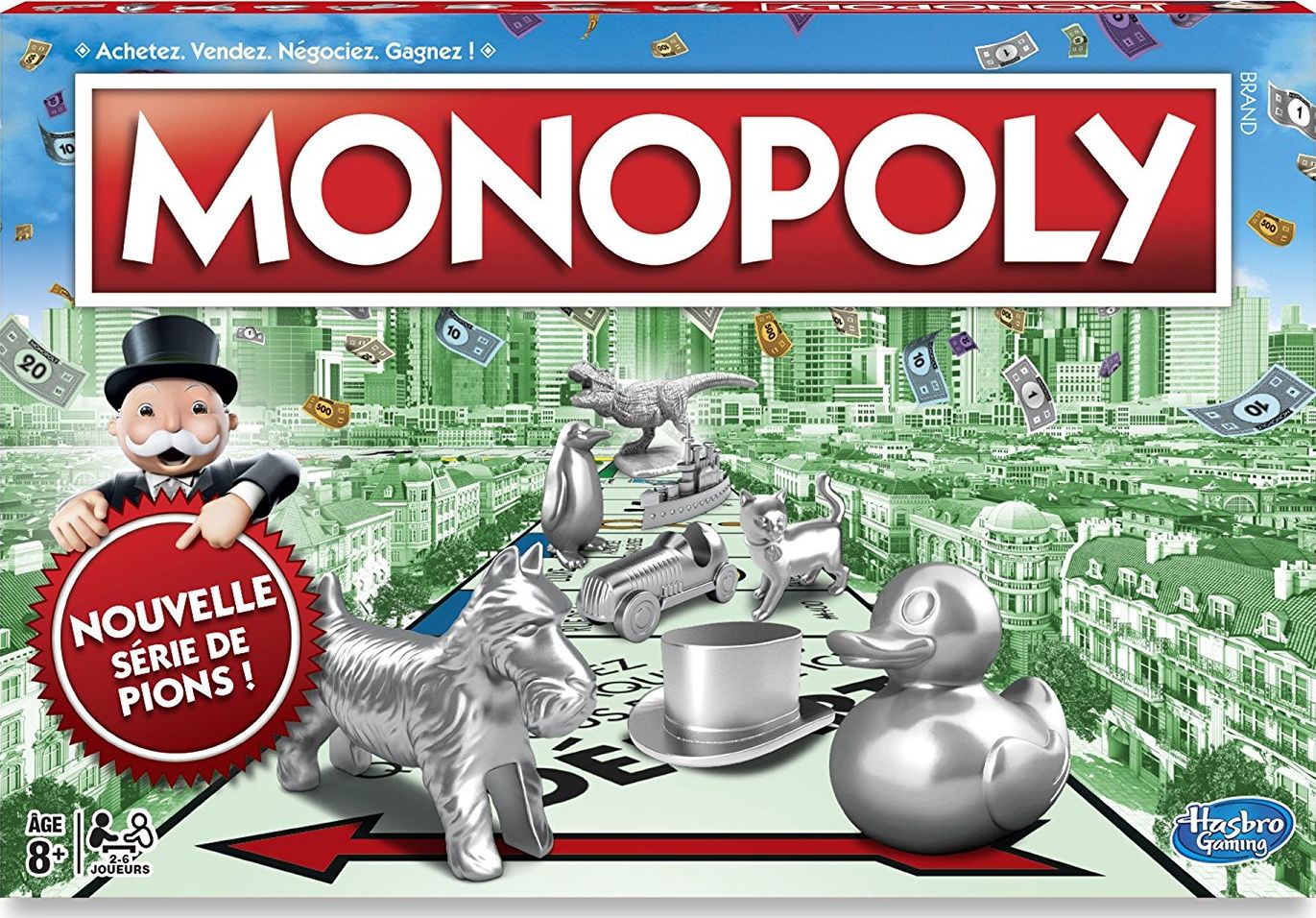 Boite du Monopoly Classique - version 2017-2020