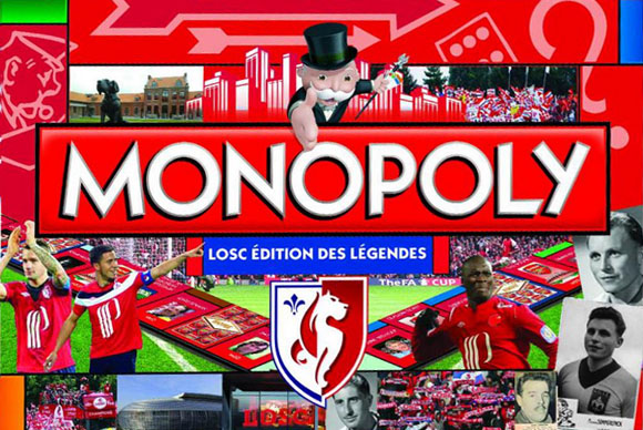 Boite du Monopoly LOSC Édition des légendes
