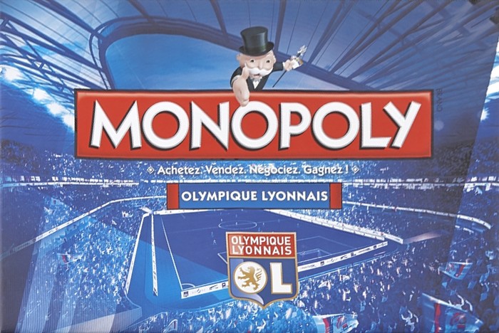 Boite du Monopoly Olympique Lyonnais