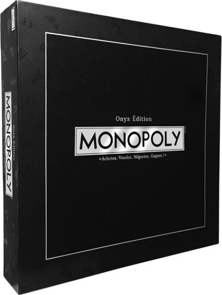 Boite du Monopoly Onyx Edition