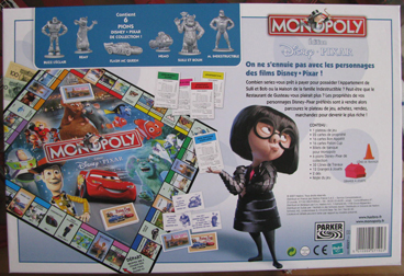 Monopoly Pixar
