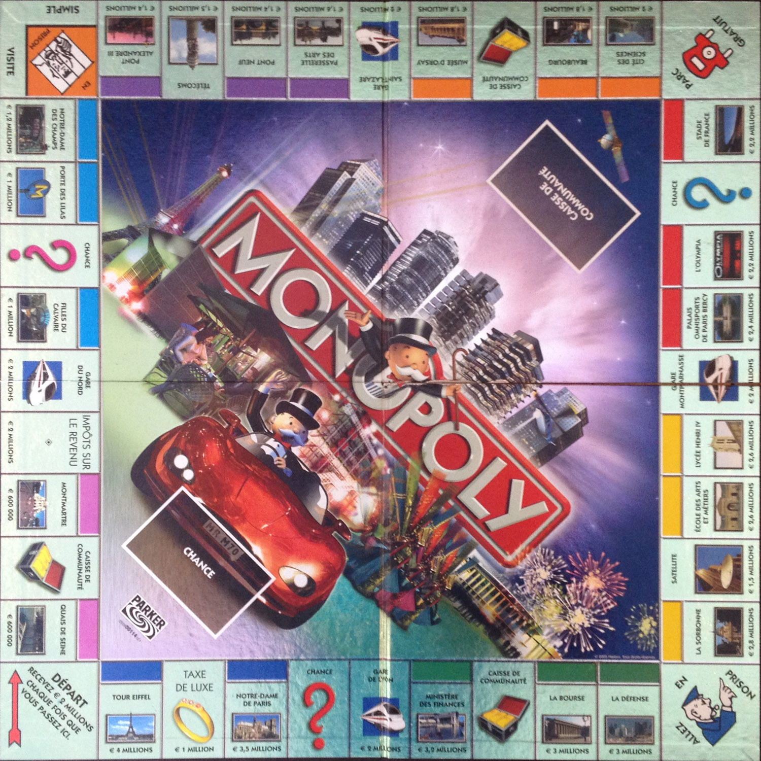 Plateau du Monopoly Et si le Monopoly était inventé aujourd