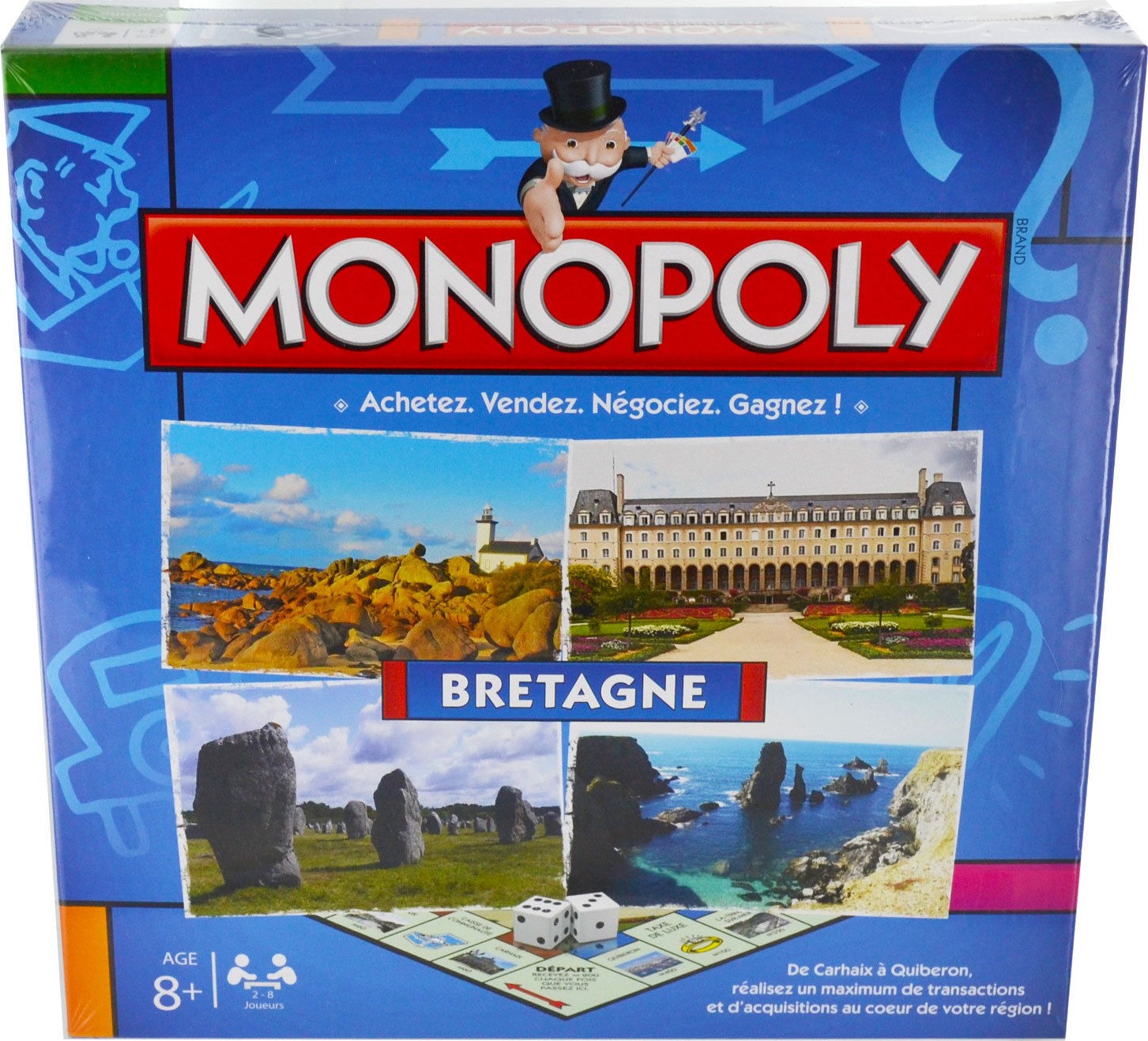 Boîte en 3d du Monopoly Bretagne (version 2014)