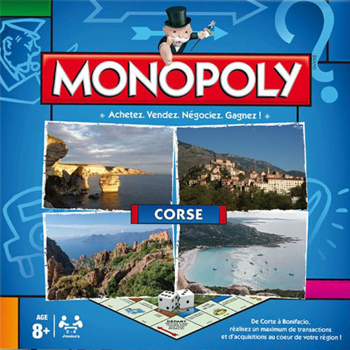 Boite du Monopoly Corse (version 2014)