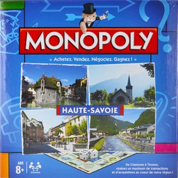 Boîte du Monopoly Haute-Savoie