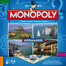 Boîte du Monopoly Normandie