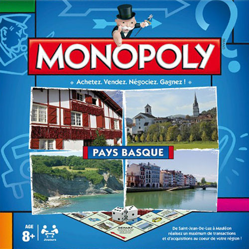 Boite du Monopoly Pays Basque (version 2014)