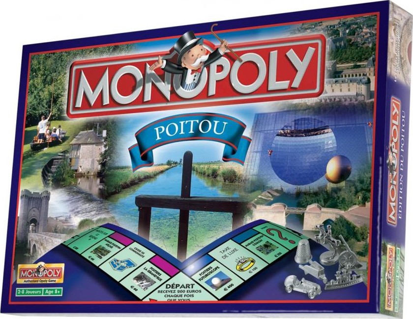 Boîte en 3d du Monopoly Poitou