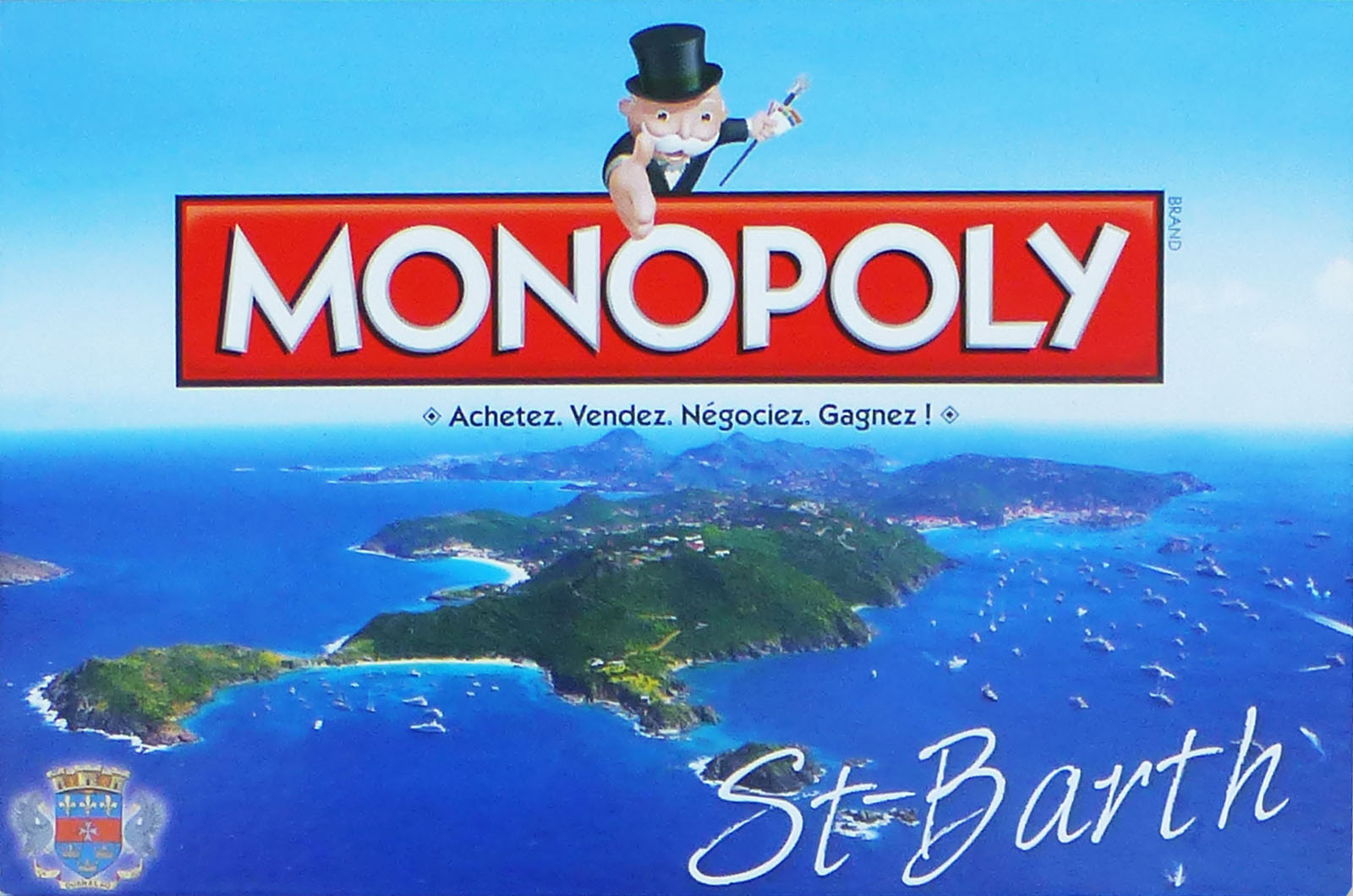Boite du Monopoly Saint-Barth