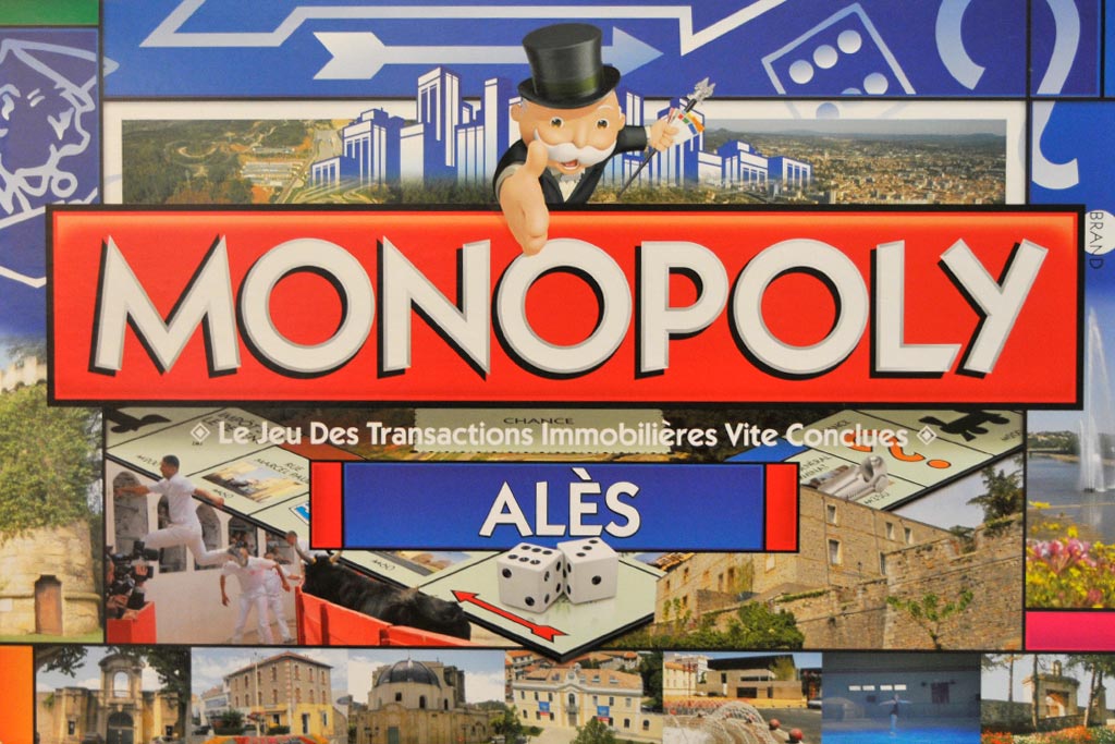 Boite du Monopoly Alès