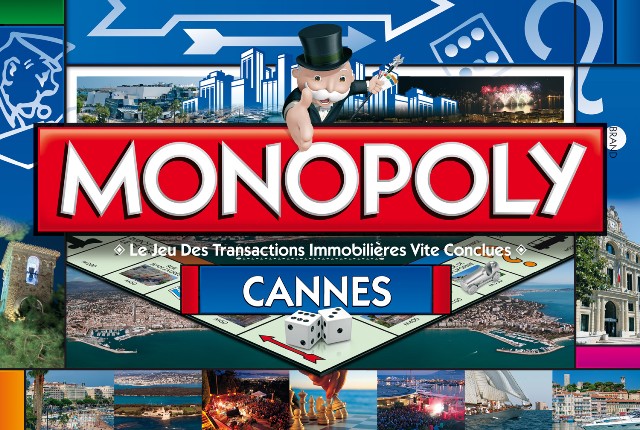 Boite du Monopoly Cannes