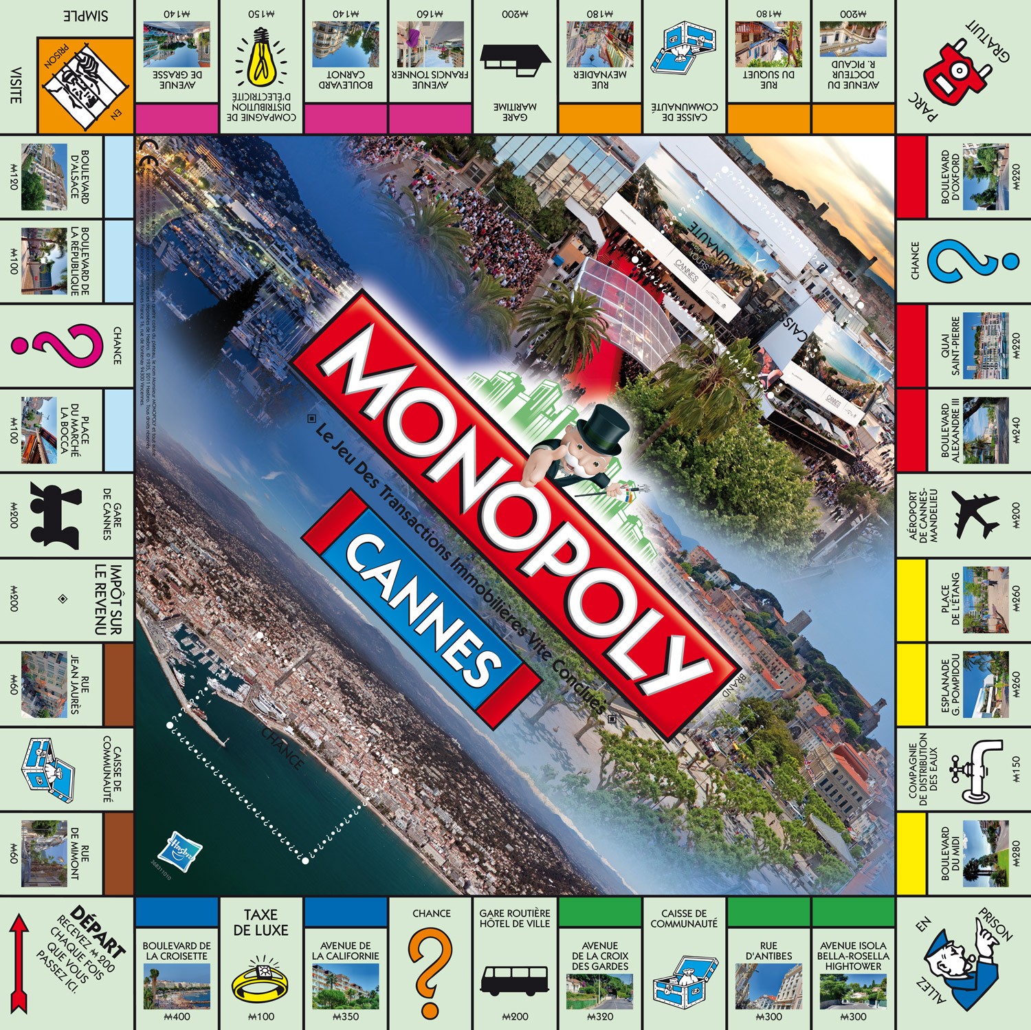 Plateau du Monopoly Cannes