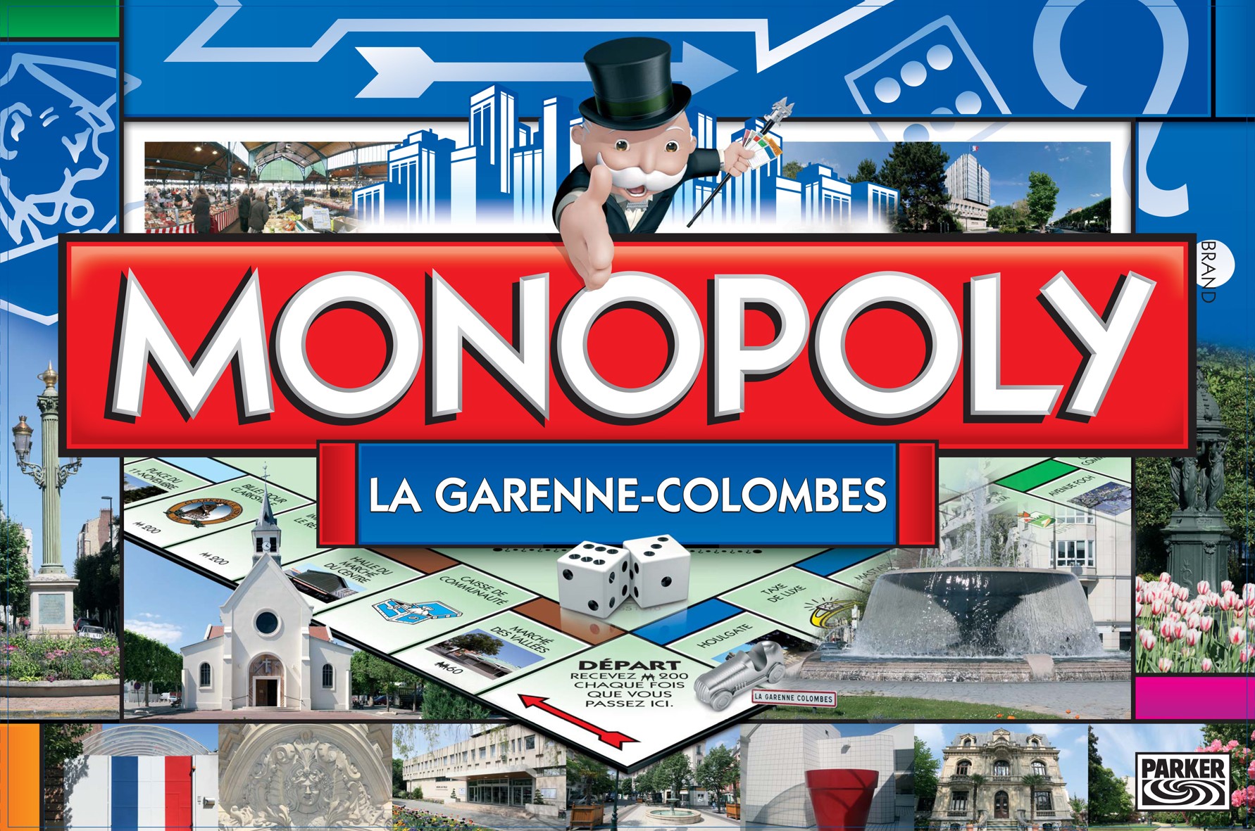Boite du Monopoly La Garenne-Colombes