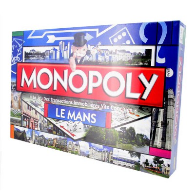 Boîte en 3d du Monopoly Le Mans