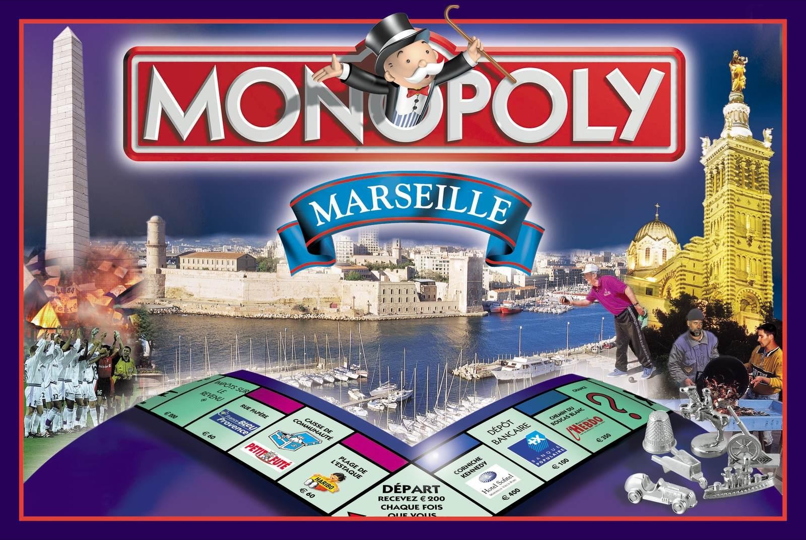 Boite du Monopoly Marseille (version 1)