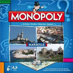 Boîte du Monopoly Marseille
