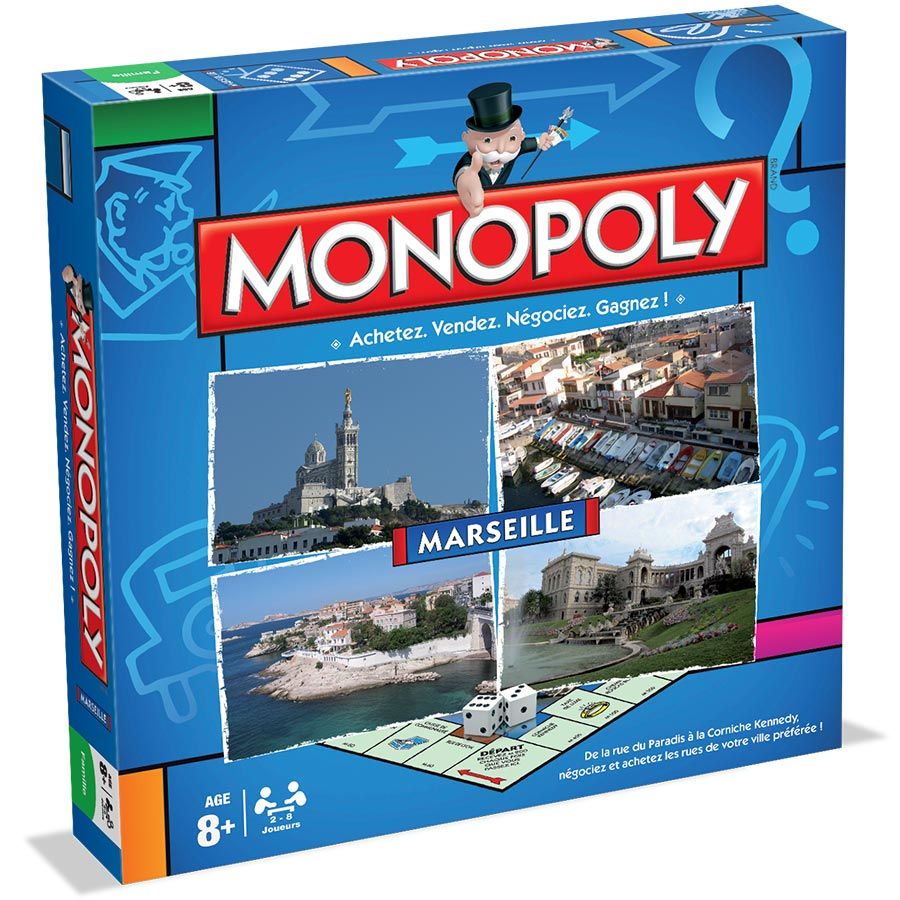 Boite du Monopoly Marseille (version 2014)