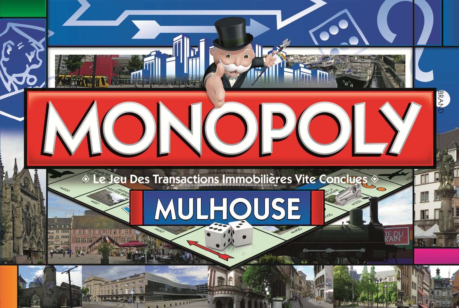 Boite du Monopoly Mulhouse