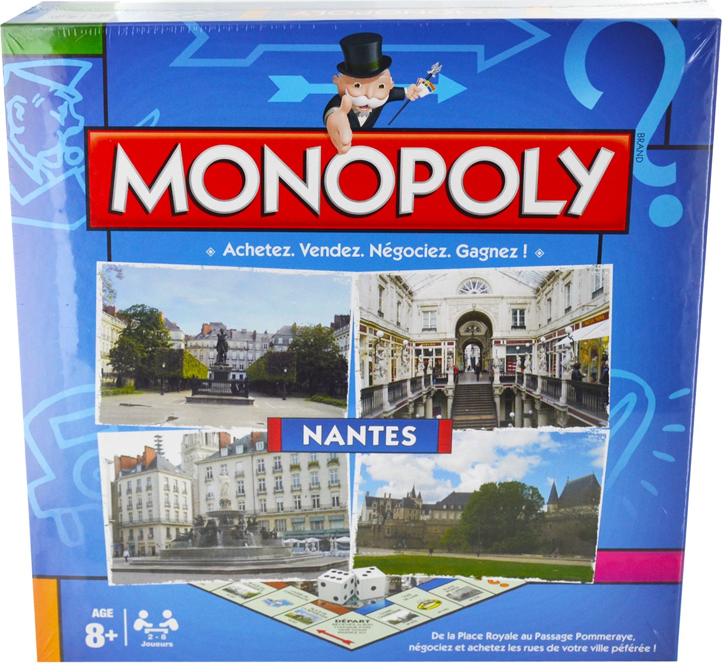 Boite du Monopoly Nantes (version 2014)