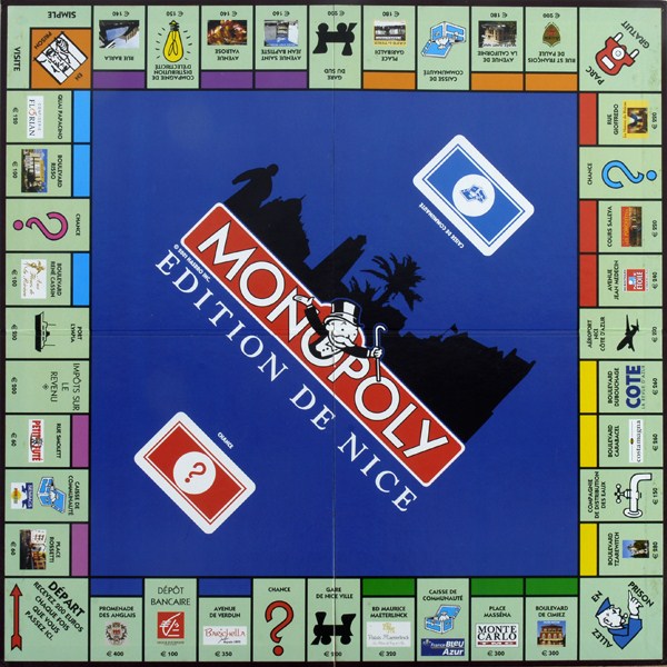 Plateau du Monopoly Nice (version 1)