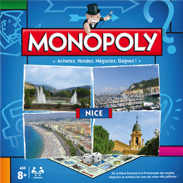 Boite du Monopoly Nice (version 2014)