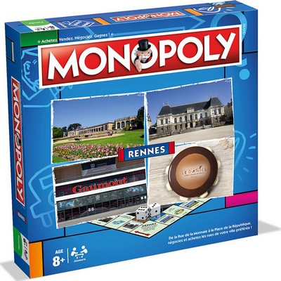 Boite du Monopoly Rennes (version 2014)