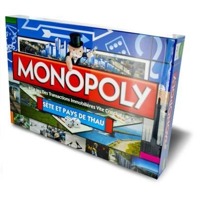 Boîte en 3d du Monopoly Sète et pays de Thau