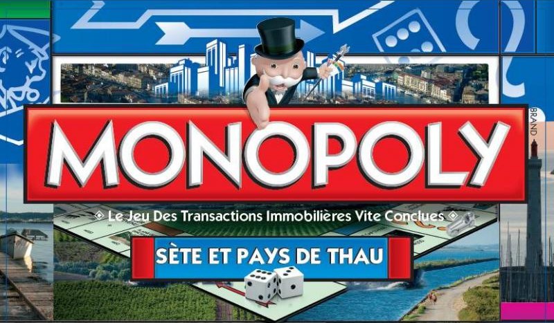 Boite du Monopoly Sète et pays de Thau