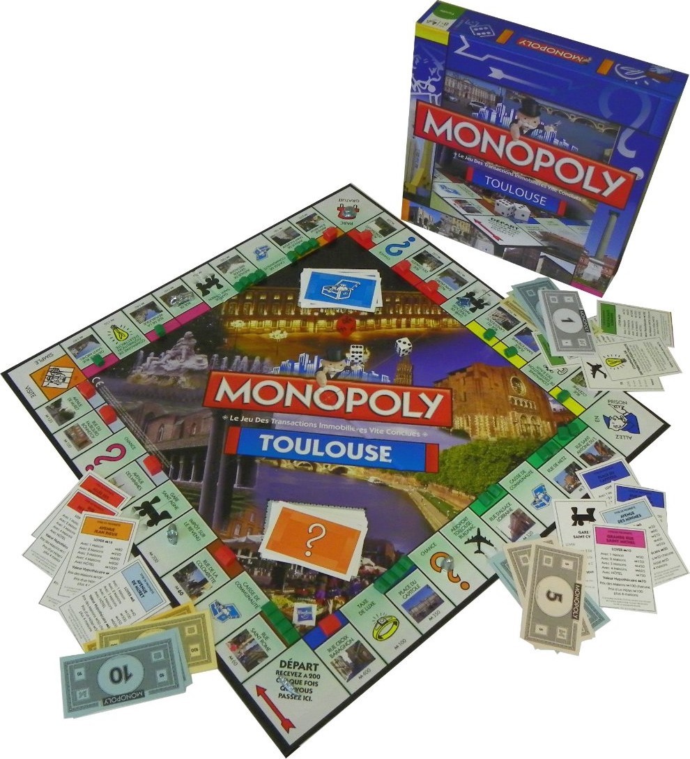 Carte Monopoly Avenue De La Republique Monopoly Toulouse (version 2013)