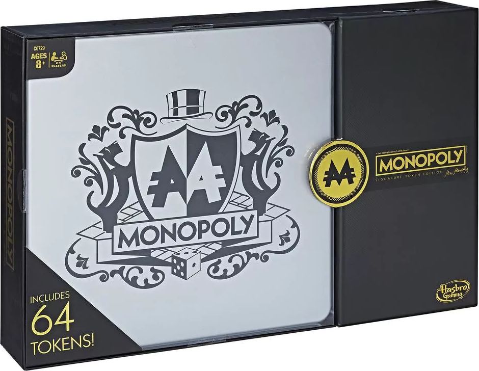 Autre vue de la boîte du Monopoly Signature Token Collection