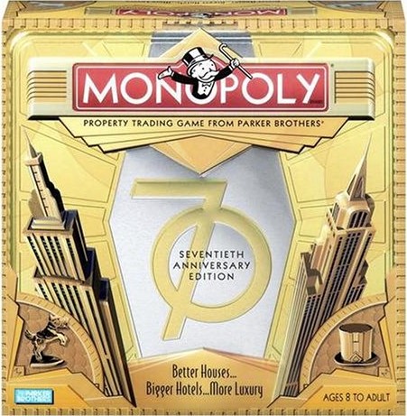 Boite du Monopoly 70e anniversaire
