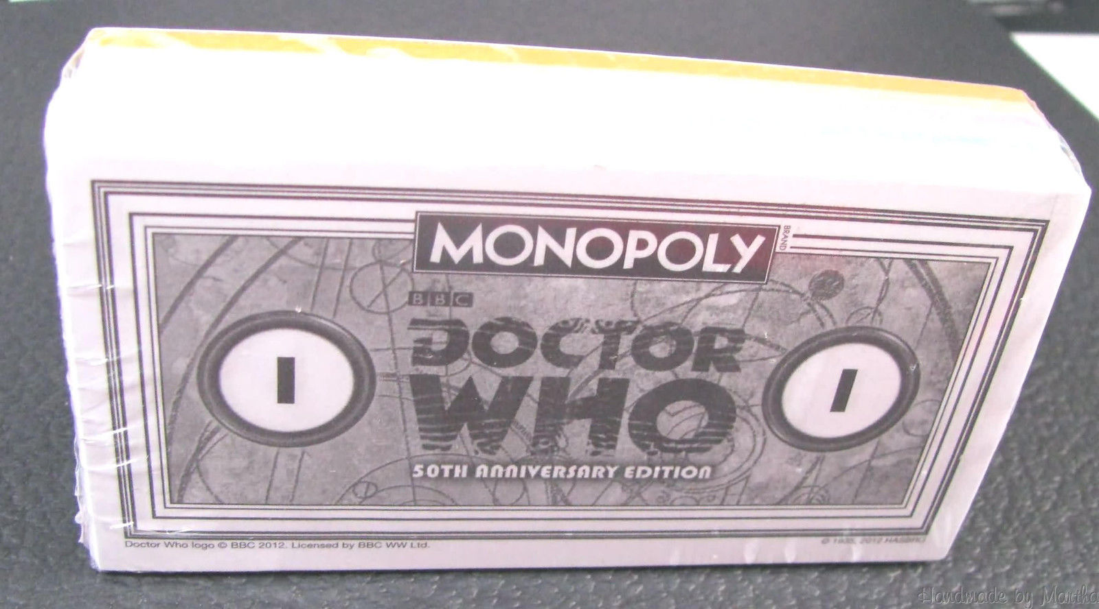 Billets du Monopoly Doctor Who (50e anniversaire)