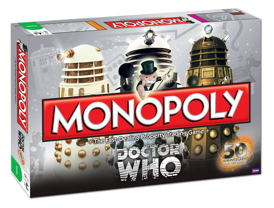 Boite du Monopoly Doctor Who (50e anniversaire)