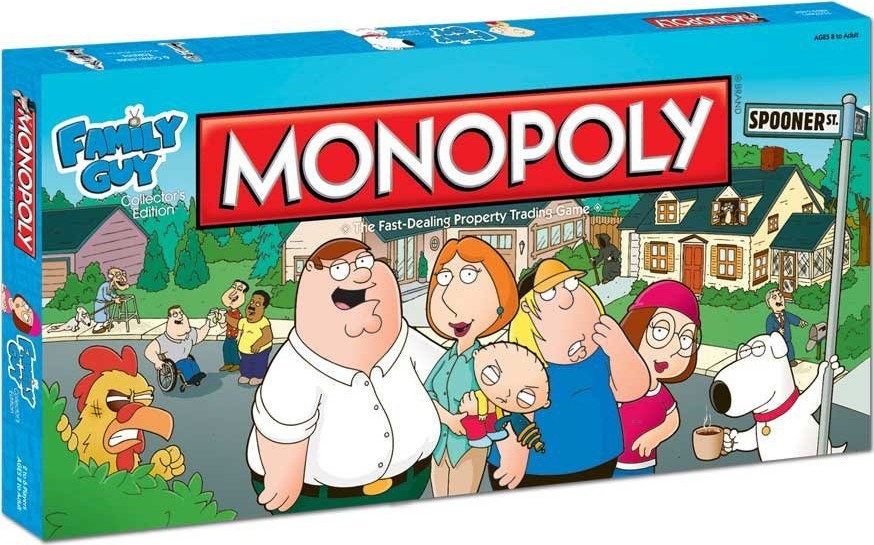 Deuxième boîte du Monopoly Family Guy