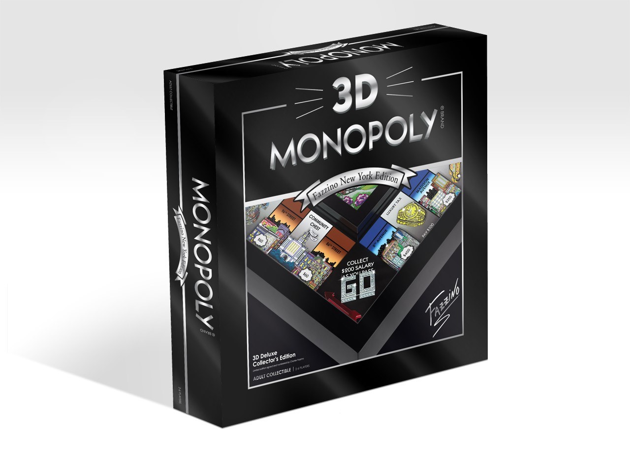 Boite du Monopoly 3D - Fazzino
