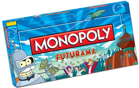 Boite du Monopoly Futurama