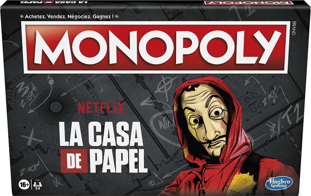 Boite du Monopoly La Casa de Papel