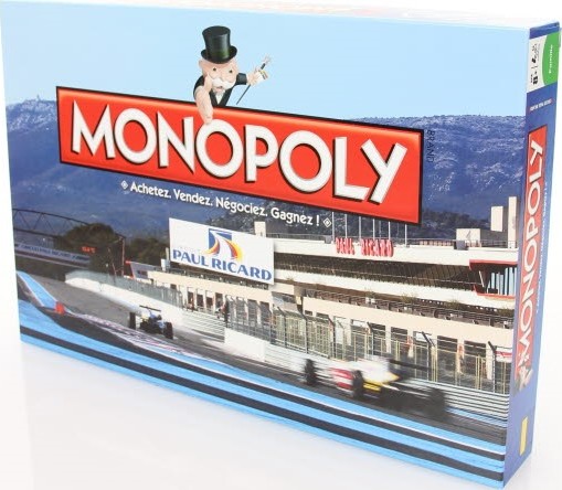 Boite du Monopoly Circuit Paul Ricard