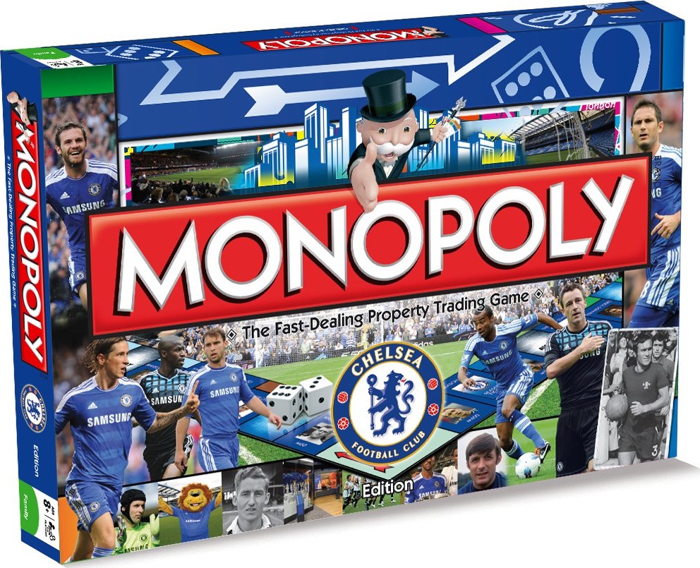 Boite en 3D du Monopoly Chelsea FC