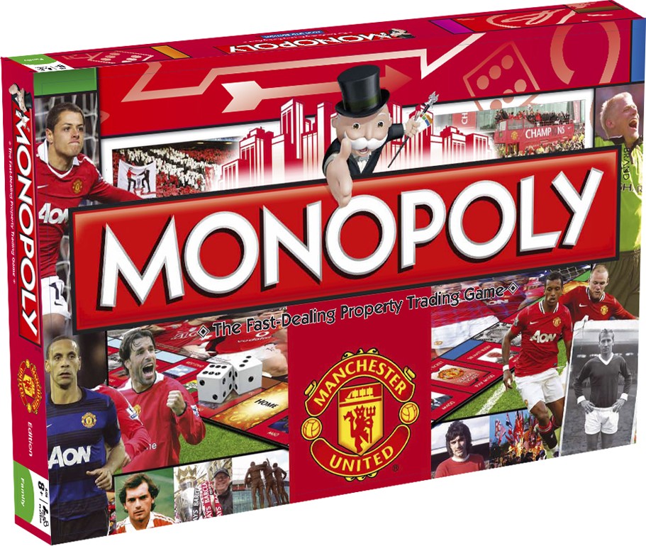 Boite en 3D du Monopoly Manchester United