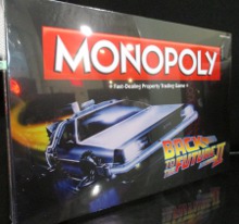 Projet de boîte du Monopoly Retour vers le Futur
