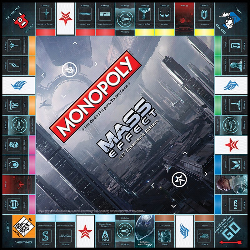 Plateau du Monopoly Mass Effect